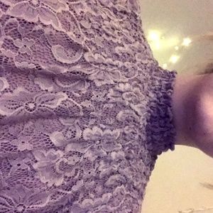 Cable & Gauge Turtle Neck Long Sleeve Shirt Lace